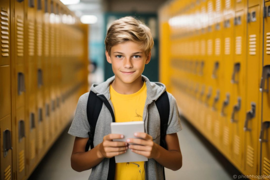 Αγόρι 12 χρονών σε τάξη